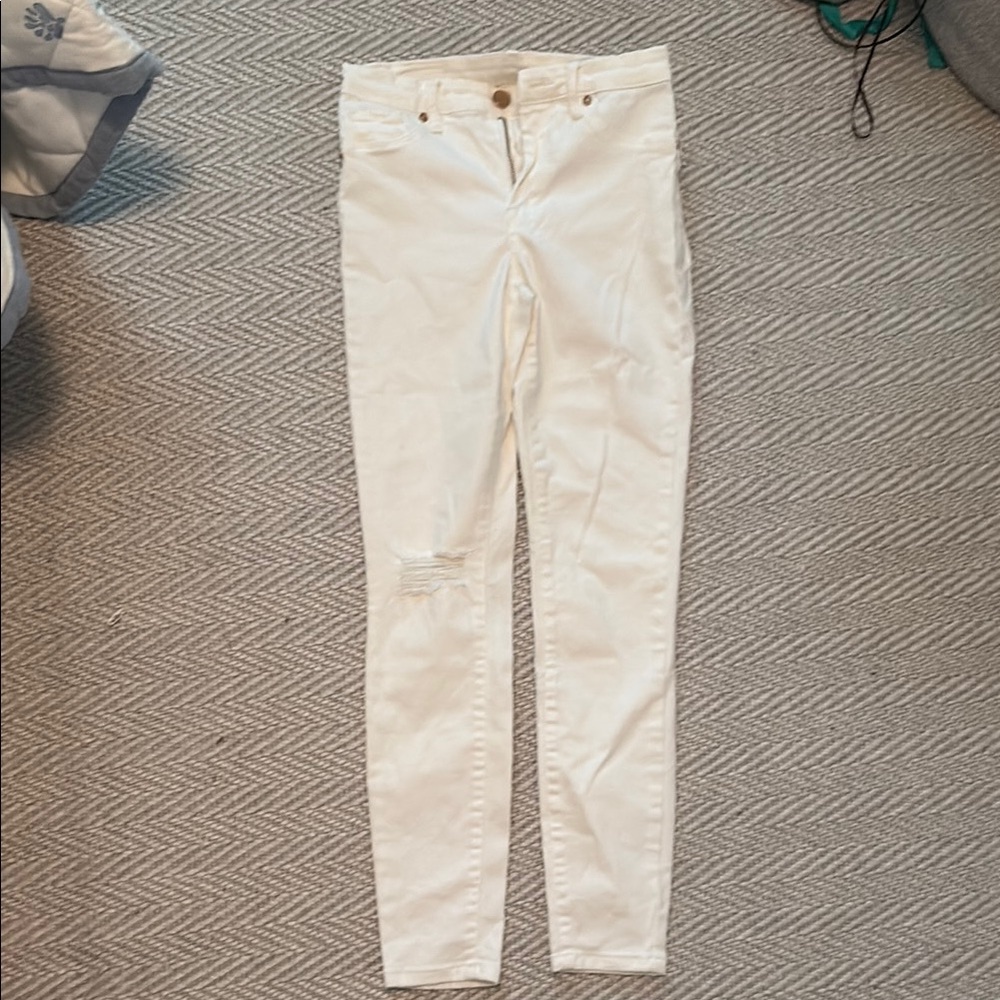 Blank NYC Women's White Skinny Jeans